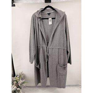 TORRID Everyday Plush Anorak Hooded Cinched Waist Sweater Sz 5X